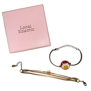 Floral And Gold Bracelet Bundle